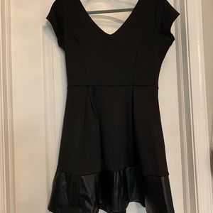 black dress